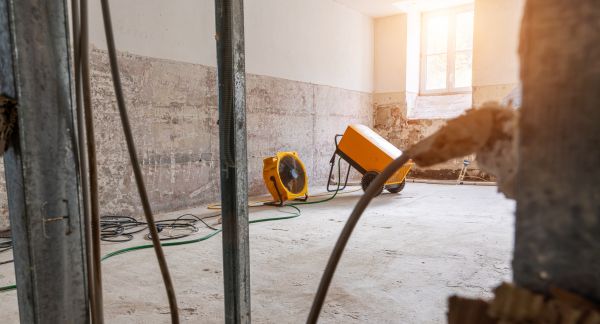 Basement Water Damage Repair in Hixson