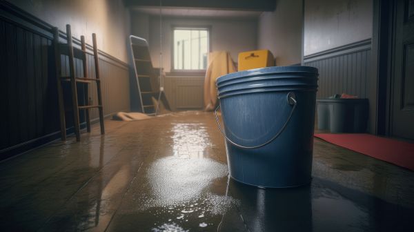 Flooded Basement Restoration in Hixson
